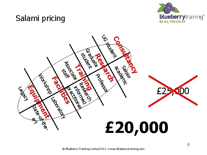 Salami pricing cy es iti ory t - £ 20, 000 n the mete-of-t