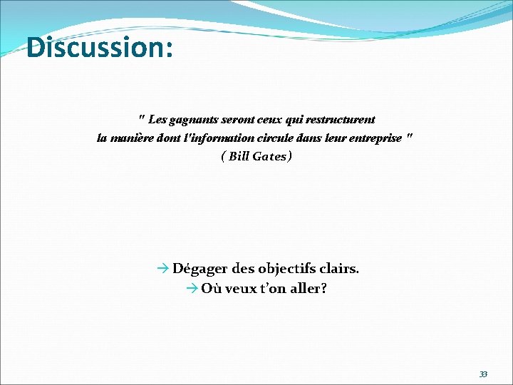 Discussion: " Les gagnants seront ceux qui restructurent la manière dont l'information circule dans