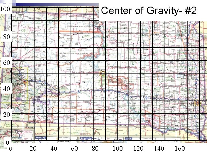 Center of Gravity- #2 100 80 60 40 20 0 0 20 40 60