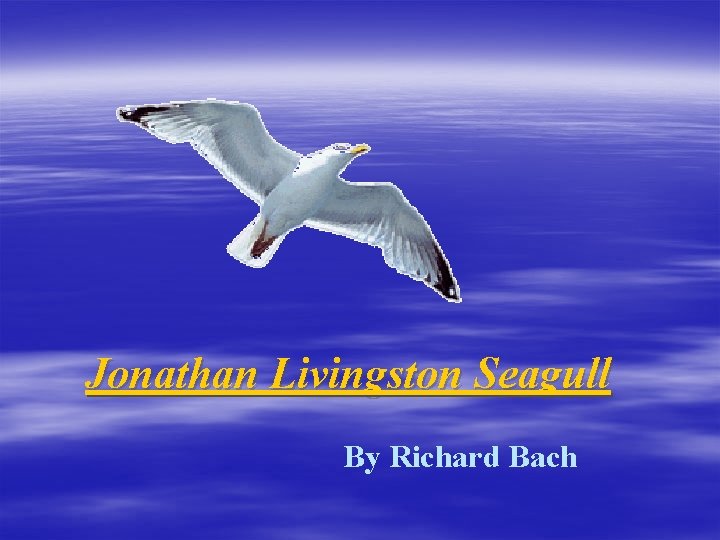 Jonathan Livingston Seagull By Richard Bach 