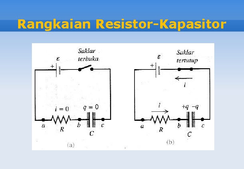Rangkaian Resistor-Kapasitor 