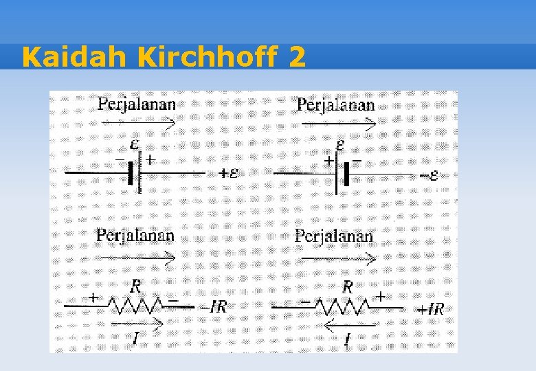 Kaidah Kirchhoff 2 