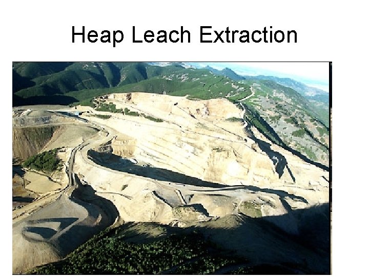 Heap Leach Extraction 