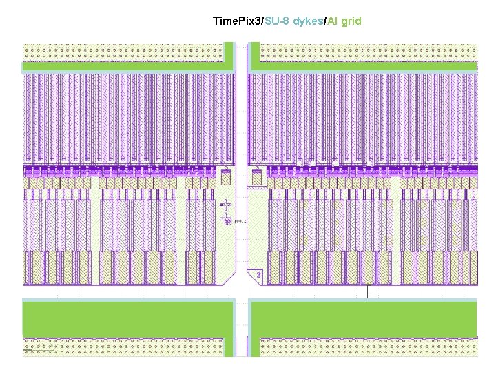 Time. Pix 3/SU-8 dykes/Al grid 