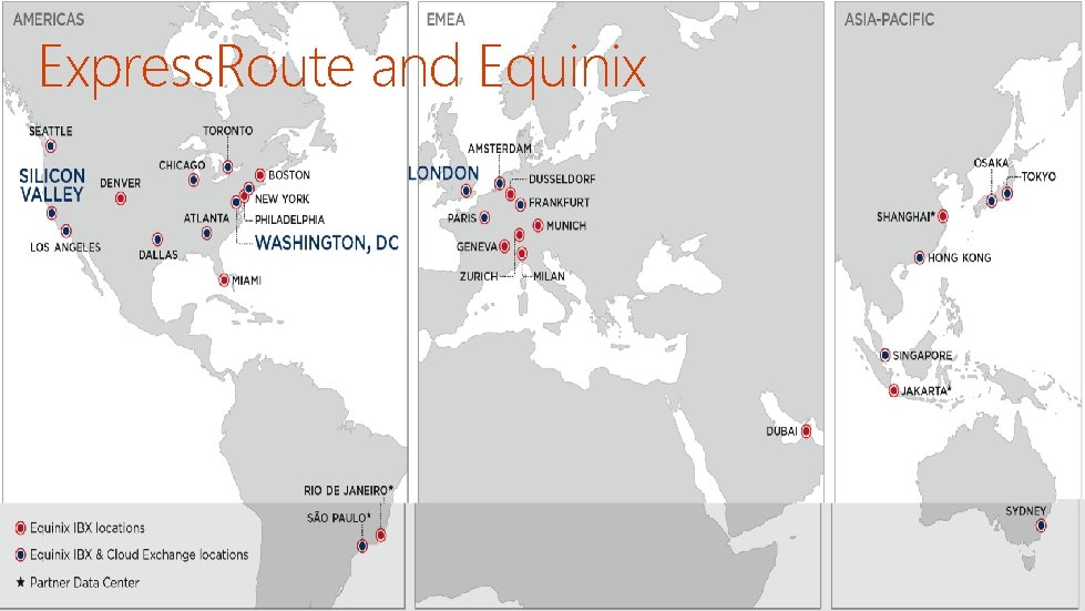 Express. Route and Equinix 