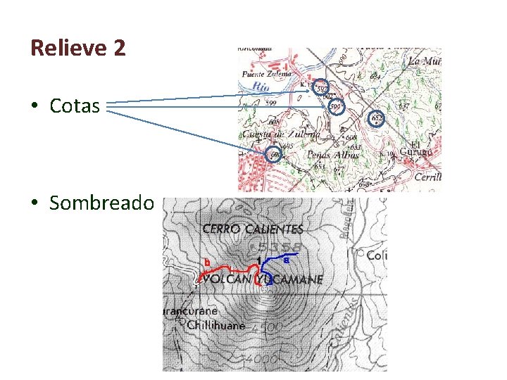 Relieve 2 • Cotas • Sombreado 