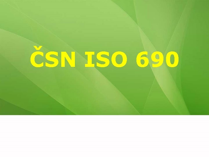 ČSN ISO 690 