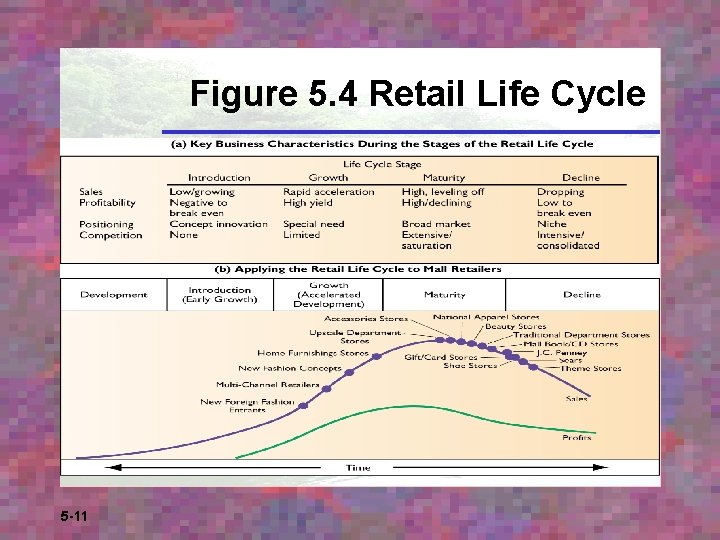 Figure 5. 4 Retail Life Cycle 5 -11 