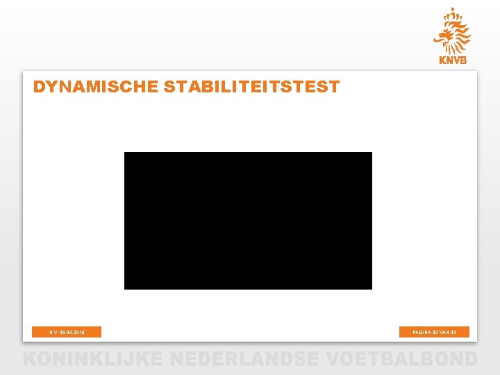 DYNAMISCHE STABILITEITSTEST N. V. 06 -04 -2015 PAGINA 30 VAN 34 