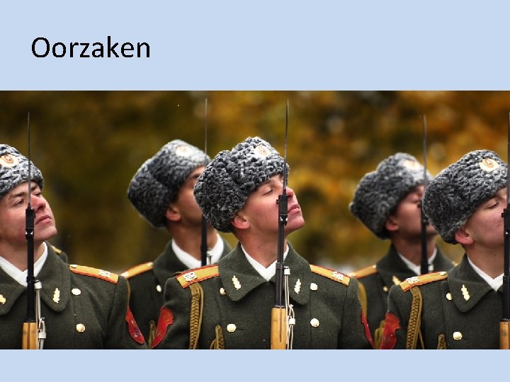 Oorzaken 