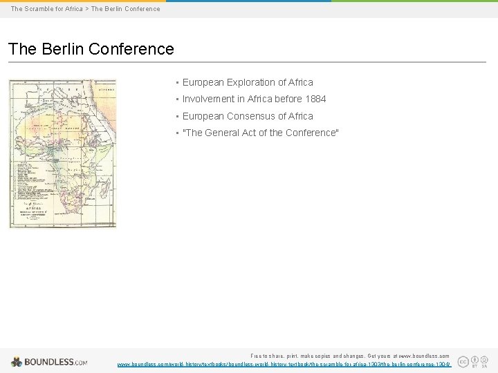 The Scramble for Africa > The Berlin Conference • European Exploration of Africa •