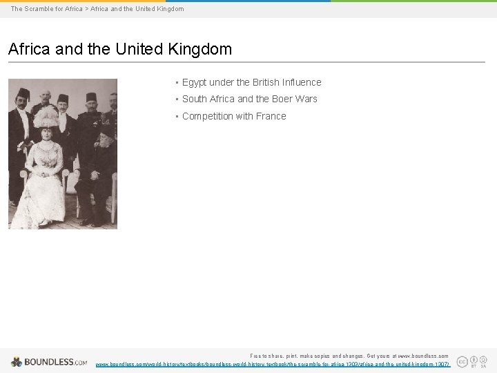 The Scramble for Africa > Africa and the United Kingdom • Egypt under the