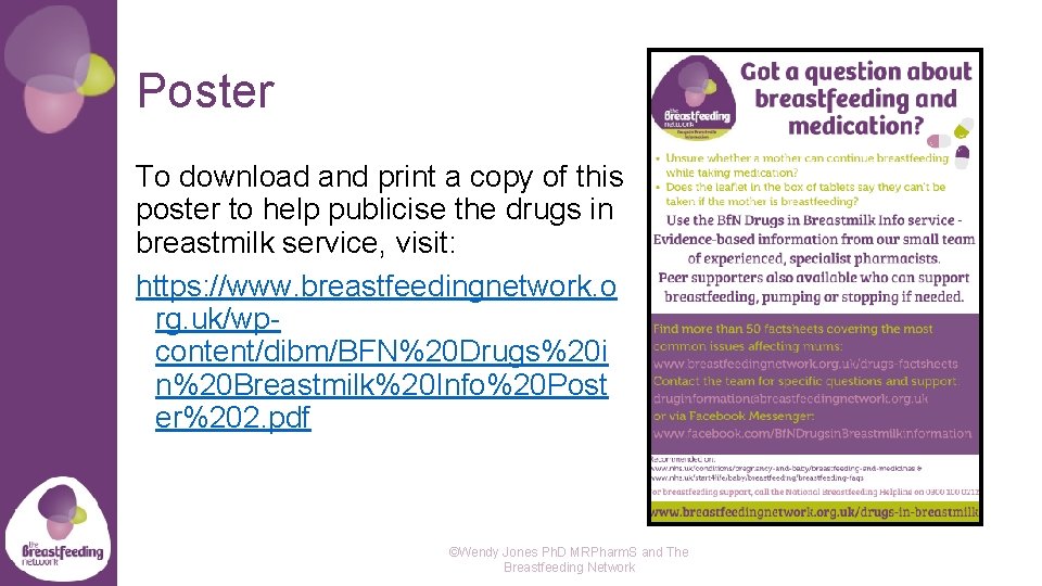 Poster To download and print a copy of this poster to help publicise the