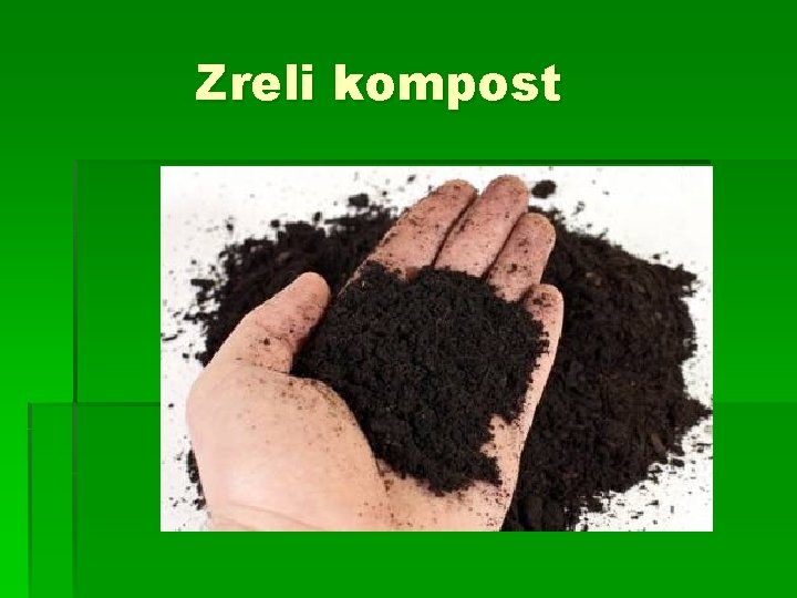 Zreli kompost 