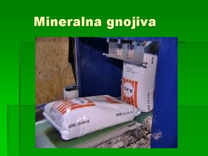 Mineralna gnojiva 