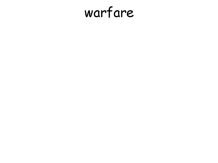 warfare 
