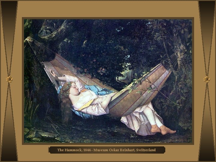 The Hammock, 1844 - Museum Oskar Reinhart, Switzerland 