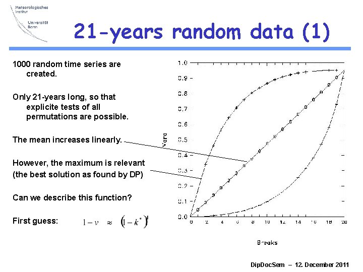 21 -years random data (1) 1000 random time series are created. Only 21 -years 21 -years random data (1) 1000 random time series are created. Only 21 -years