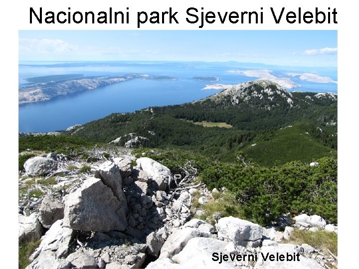 Nacionalni park Sjeverni Velebit Nacionalni park Sjeverni Velebit