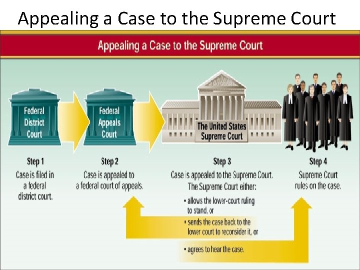 Appealing a Case to the Supreme Court 