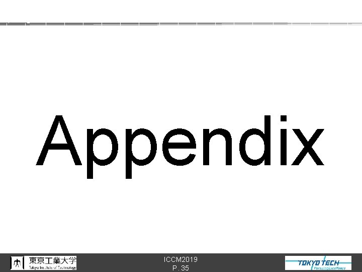 Appendix ICCM 2019 P. 35 