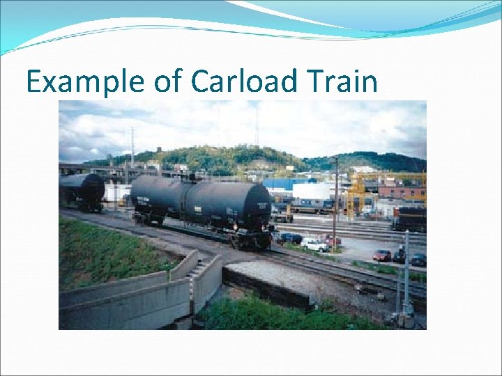 Example of Carload Train 