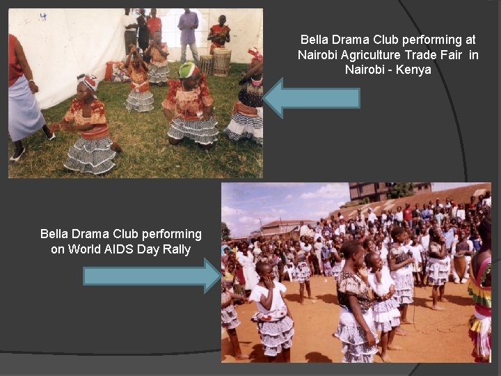 Bella Drama Club performing at Nairobi Agriculture Trade Fair in Nairobi - Kenya Bella