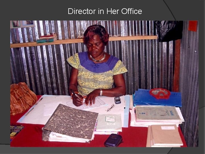 Director in Her Office 