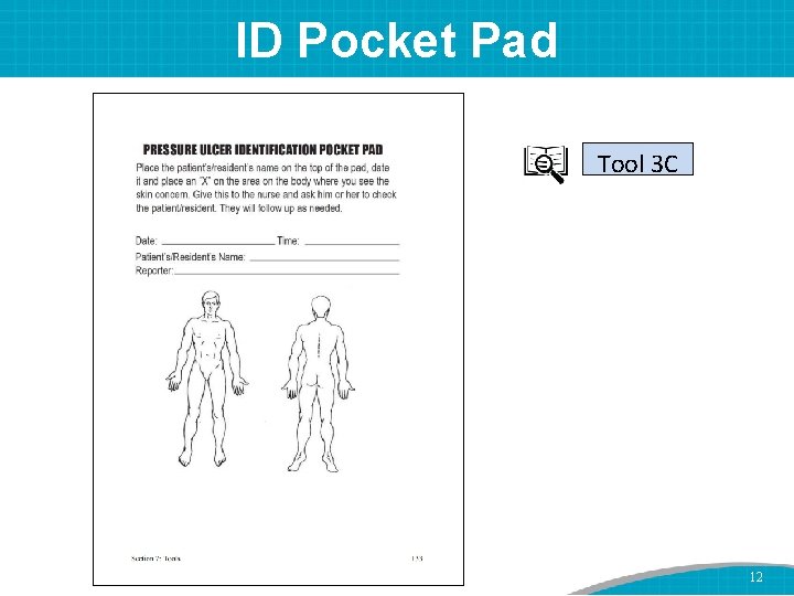 ID Pocket Pad Tool 3 C 12 