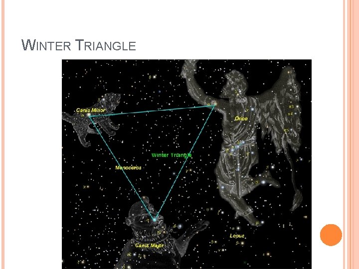 WINTER TRIANGLE 