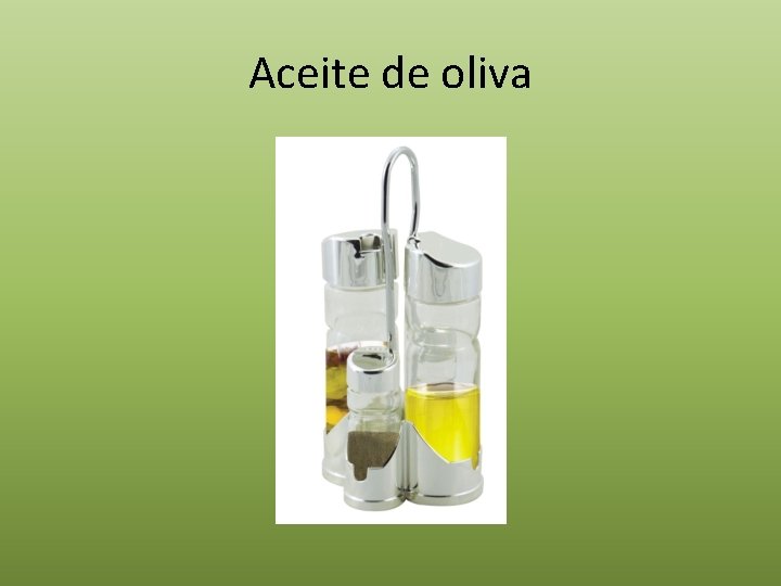 Aceite de oliva 