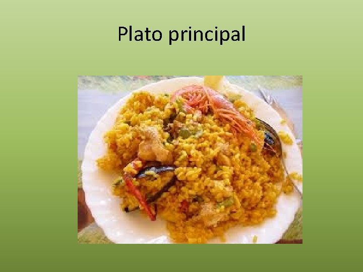 Plato principal 