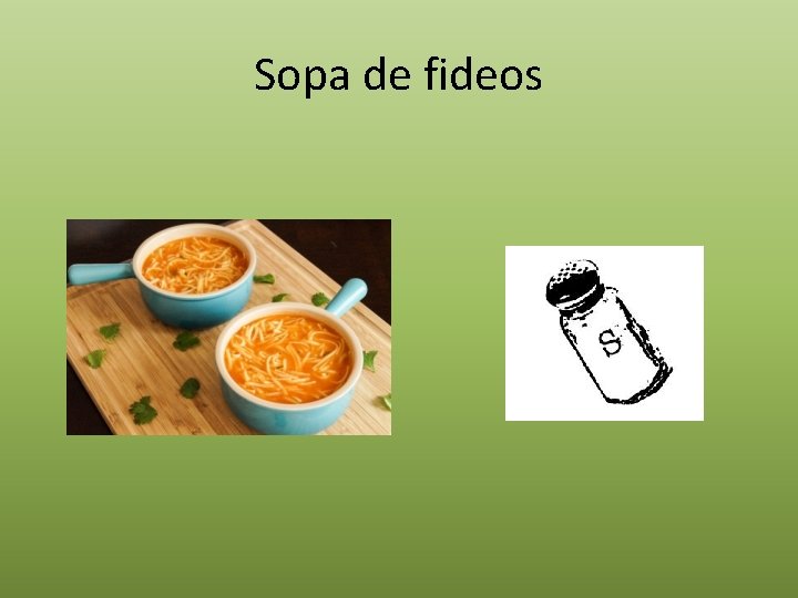 Sopa de fideos 