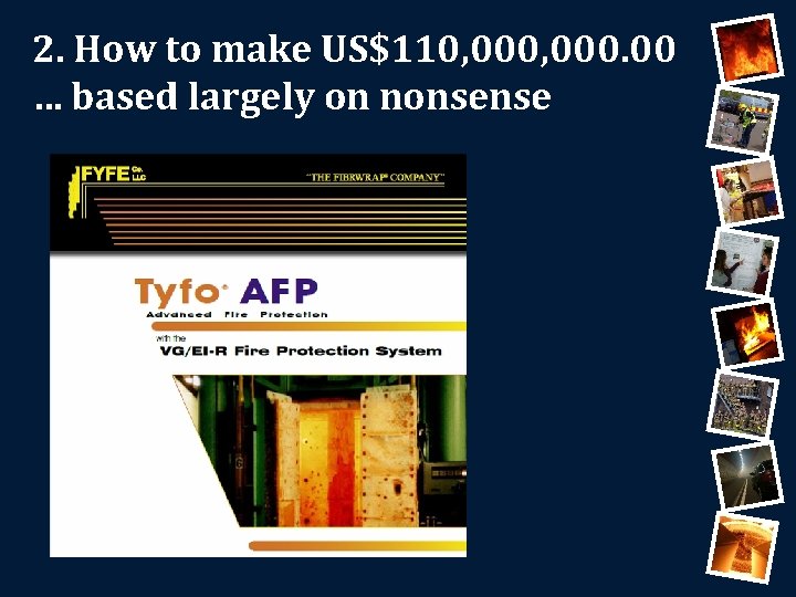 2. How to make US$110, 000. 00 … based largely on nonsense 