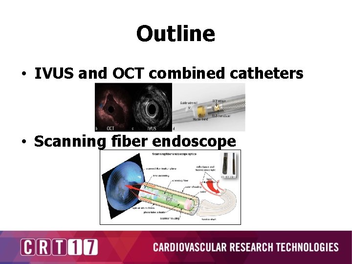 Outline • IVUS and OCT combined catheters • Scanning fiber endoscope 