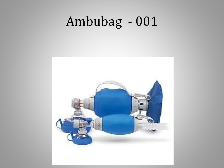 Ambubag - 001 