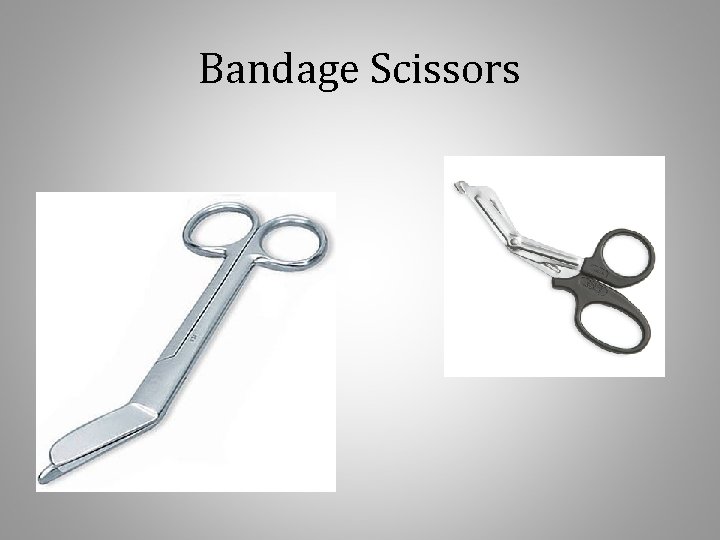 Bandage Scissors 