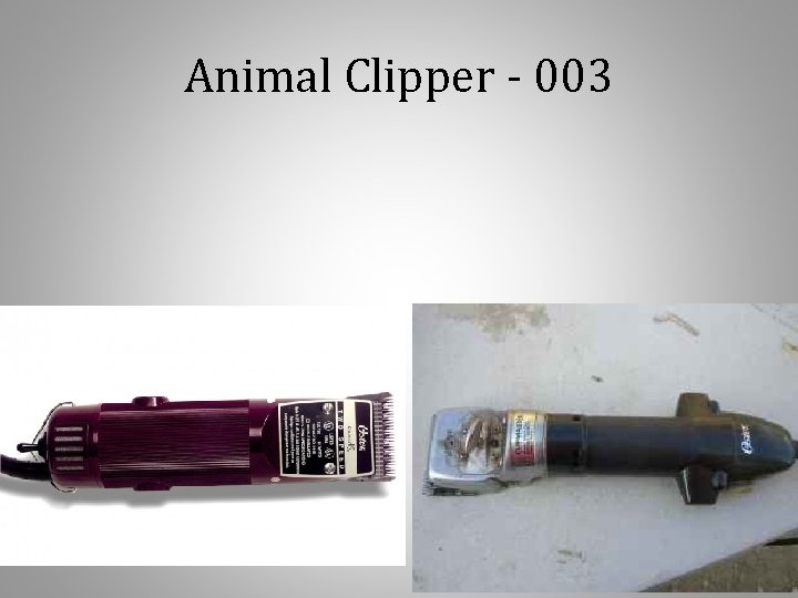 Animal Clipper - 003 