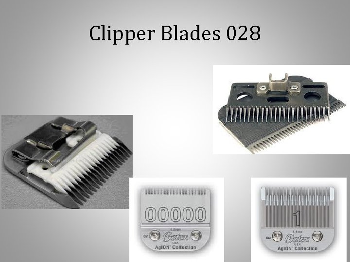 Clipper Blades 028 