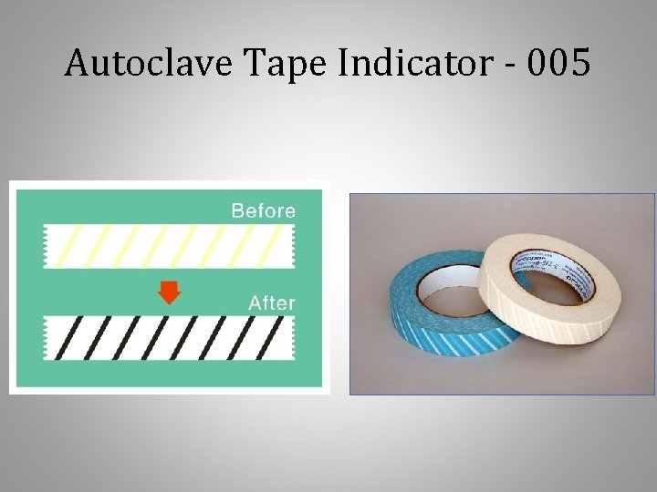 Autoclave Tape Indicator - 005 