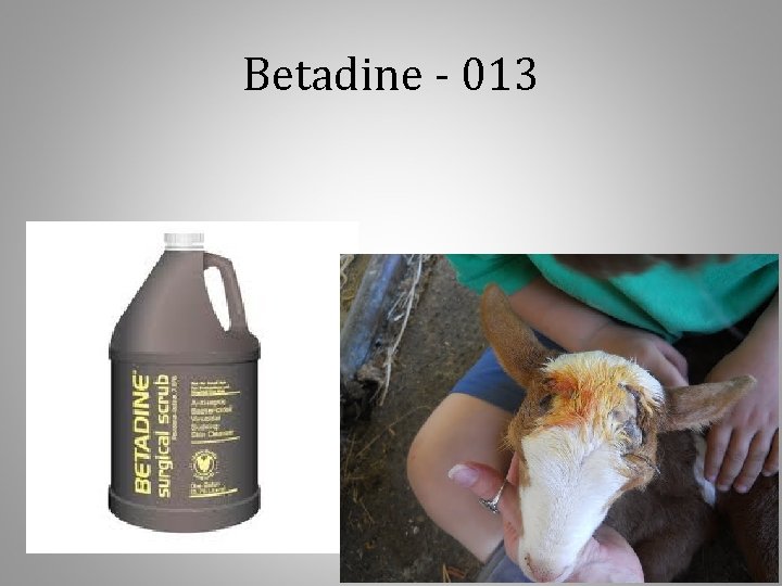Betadine - 013 