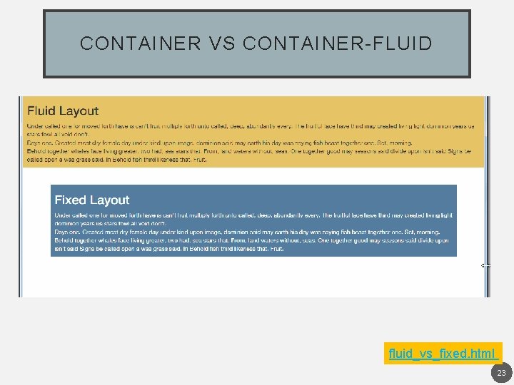 CONTAINER VS CONTAINER-FLUID fluid_vs_fixed. html 23 