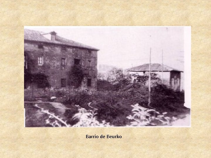 Barrio de Beurko 