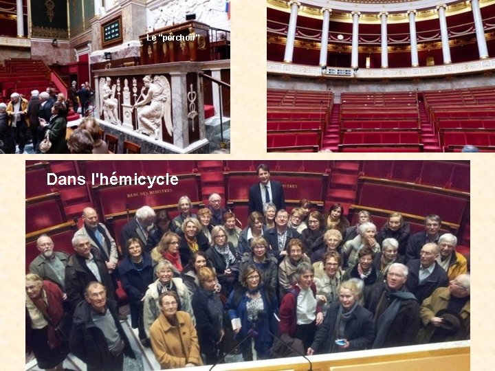 Le "perchoir" Dans l'hémicycle 