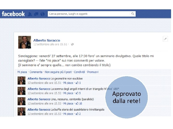 Approvato dalla rete! 
