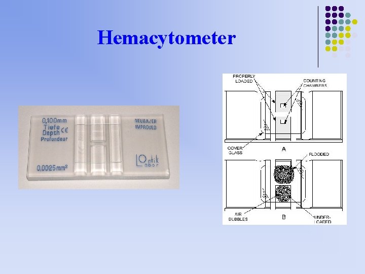 Hemacytometer Hemacytometer