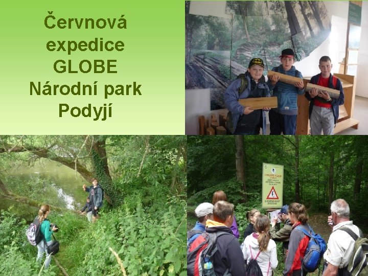 Červnová expedice GLOBE Národní park Podyjí 