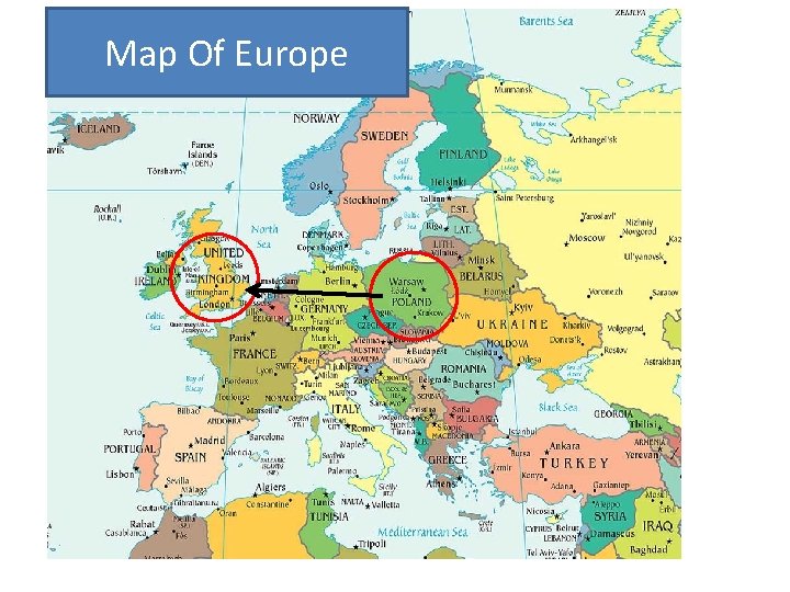 Map Of Europe 