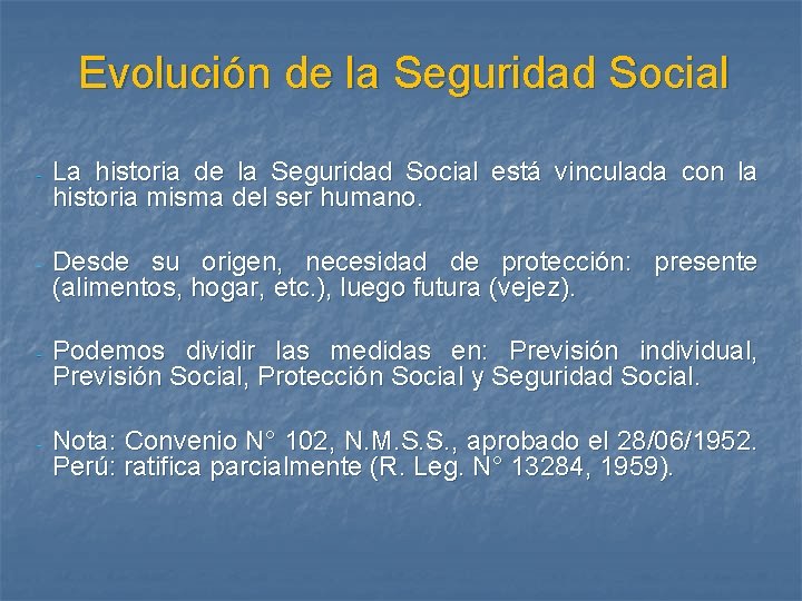 Evolución de la Seguridad Social - La historia de la Seguridad Social está vinculada