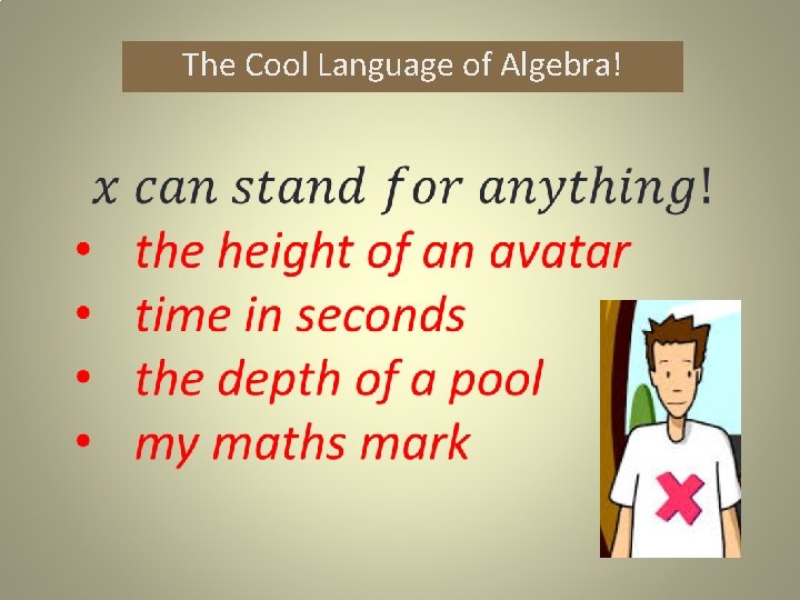 The Cool Language of Algebra! 